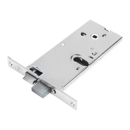 SERRATURA YALE 86002 AD INFILARE PER PORTE IN ALLUMINIO REVERSIBILE ENTRATA 70 MM INTERASSE MANIGLIA 67 MM FRONTALINO 16 MM