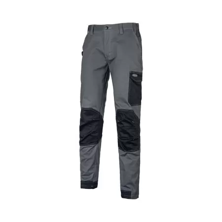 LOGICA PANTALONE DA LAVORO POLYCOTONE STRECTH GRIGIO/NERO RINFORZATO TAGLIA L - Art. CONDOR/2-L