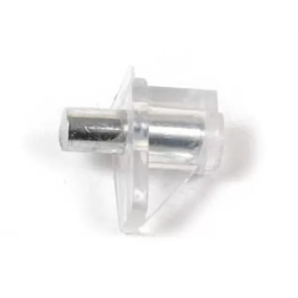  REGGIPIANO IN PLASTICA CON PERNO ANTIURTO 16X11 TRASPARENTE - Art. B0047 90