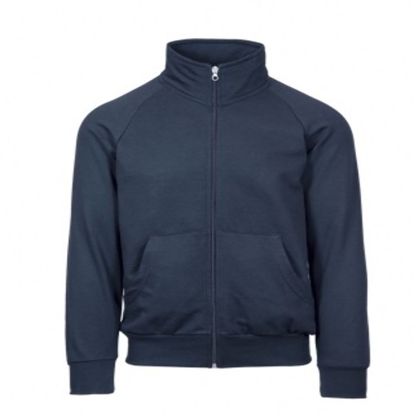 Logica Professional FELPA DA LAVORO FRENCH TERRY ZIP LUNGA NAVY 70% COTONE 30% POLY TAGLIA XL - Art. ITA307/18-XL