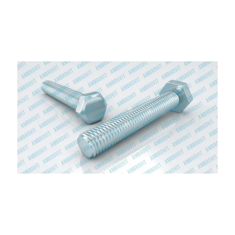 Ambrovit BULLONE TESTA ESAGONALE 16X60 MM FILETTO INTERO PZ 25* - Art. 93380 16X60 TG51