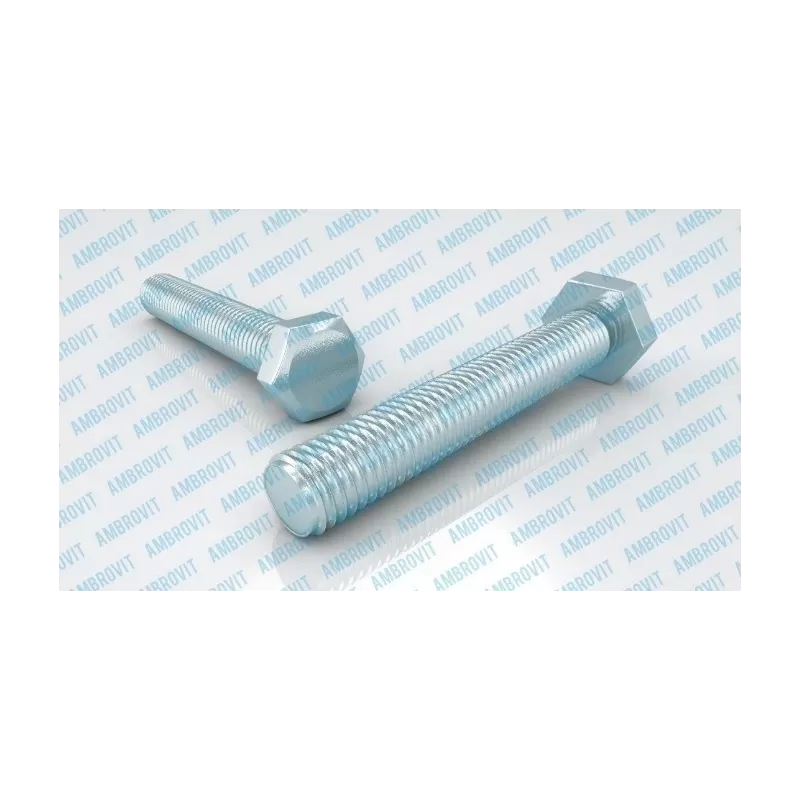 Ambrovit BULLONE TESTA ESAGONALE 6X35 MM FILETTO INTERO PZ 200* - Art. 93380 6X35 TG51