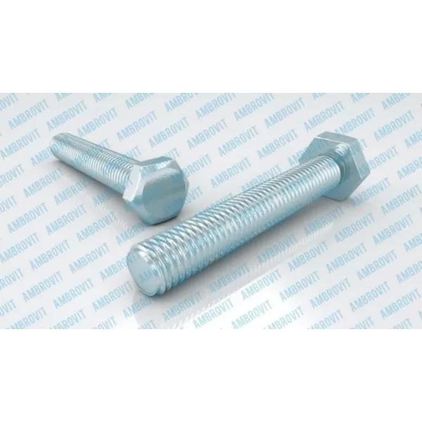 Ambrovit BULLONE TESTA ESAGONALE 8X40 MM FILETTO INTERO PZ 200* - Art. 93380 8X40 TG51