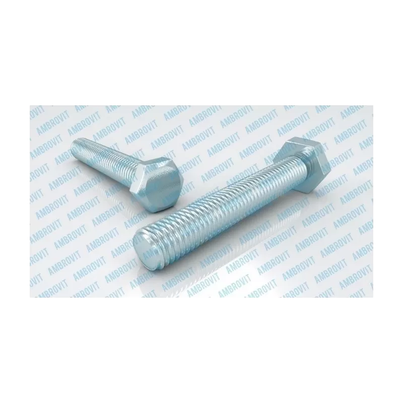 Ambrovit BULLONE TESTA ESAGONALE 10X20 MM FILETTO INTERO PZ 200* - Art. 93380 10X20 TG51