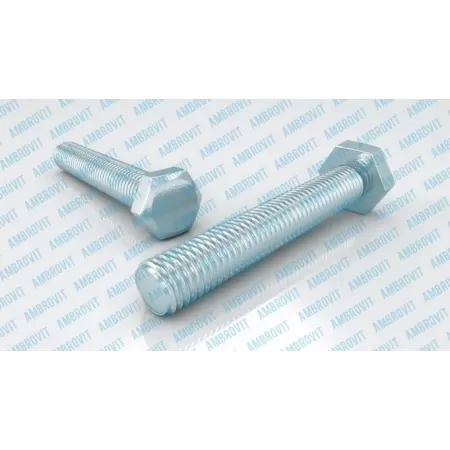 Ambrovit BULLONE TESTA ESAGONALE 8X80 MM FILETTO INTERO PZ 100* - Art. 93380 8X80 TG51