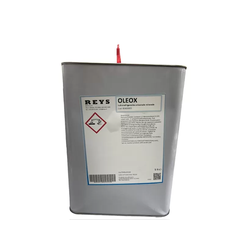 Reys OLEOX LUBROREFRIGERANTE UNIVERSALE MINERALE 5 L Art.85800005