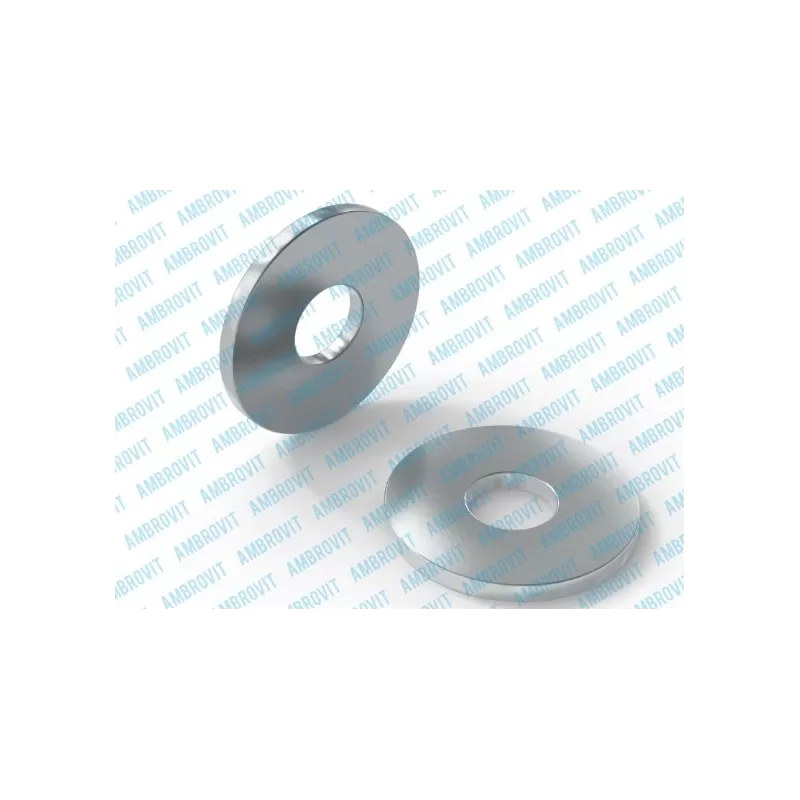 Ambrovit RONDELLA PIANA FASCIA LARGA 3 VOLTE DIAMETRO M 16X50 PZ 100* - Art. 90210 M16X50 TG51