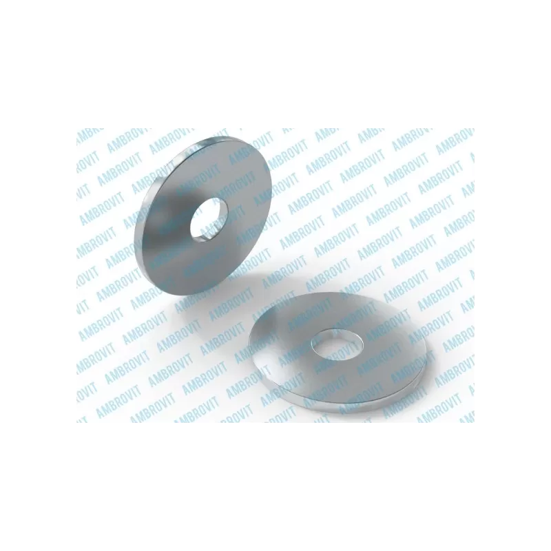 Ambrovit RONDELLA PIANA FASCIA LARGA 4 VOLTE DIAMETRO M 8X32 PZ 500* - Art. 90410 M8X32 TG51