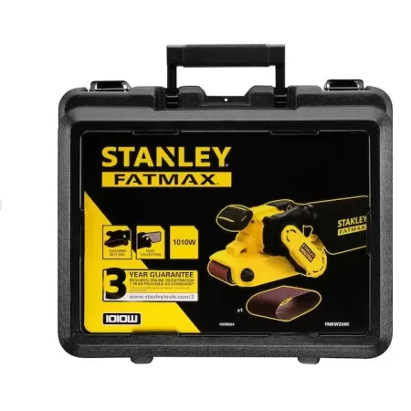 Stanley LEVIGATRICE A NASTRO 1010W Art.FMEW204K-QS
FMEW204K-QS STANLEY FATMAX 1010W Belt Sander 2
