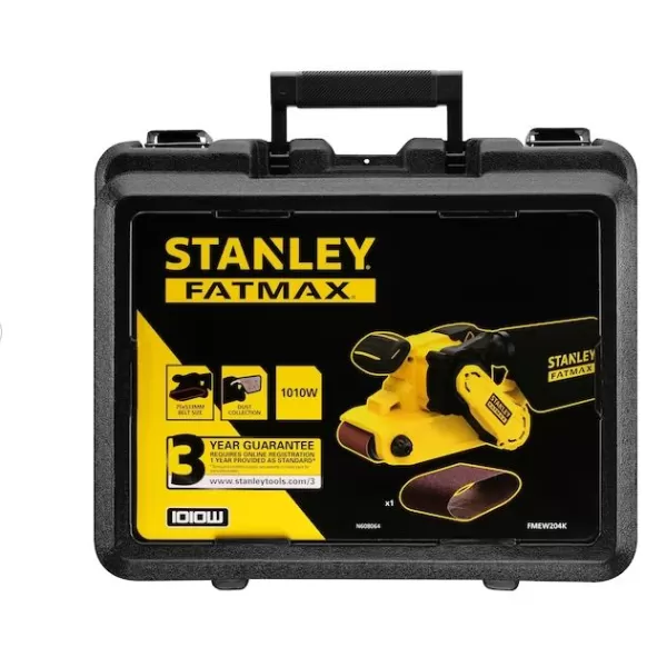 Stanley LEVIGATRICE A NASTRO 1010W Art.FMEW204K-QS
FMEW204K-QS STANLEY FATMAX 1010W Belt Sander