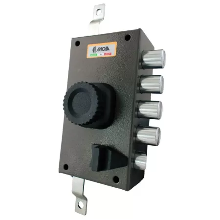 JM524 Moia Serratura di sicurezza Moia ad applicare con chiave punzonata
SERRATURA DI SICUREZZA AD APPLICARE TRIPLICE CON SCROC