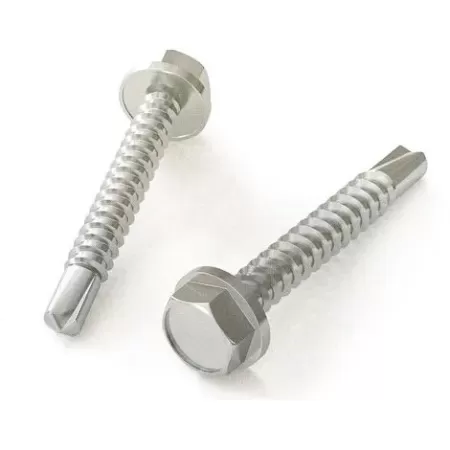 Ambrovit VITI AUTOPERFORANTI TESTA ESAGONALE FINTA RONDELLA PIANA 500 PZ - Art. 81170 4,8X38 TG51