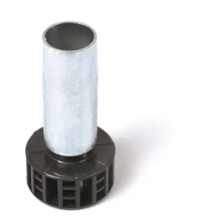 KIT 4 PEZZI PIEDINO CONICO ALTEZZA 10 CM ZINCATO Art. B0236 10