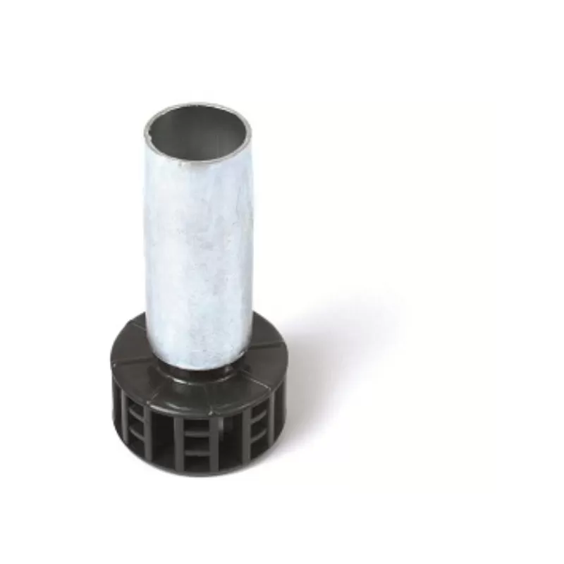 KIT 4 PEZZI PIEDINO CONICO ALTEZZA 10 CM ZINCATO Art. B0236 10