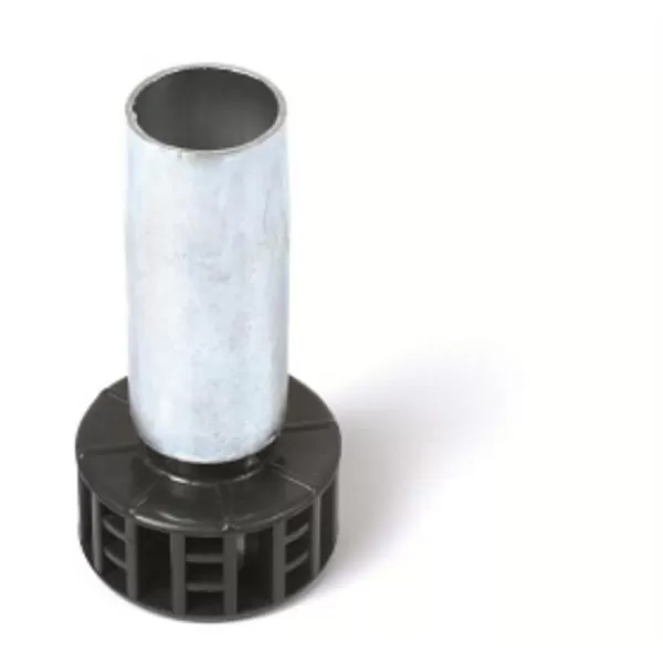 KIT 4 PEZZI PIEDINO CONICO ALTEZZA 12 CM ZINCATO - Art. B0237 10