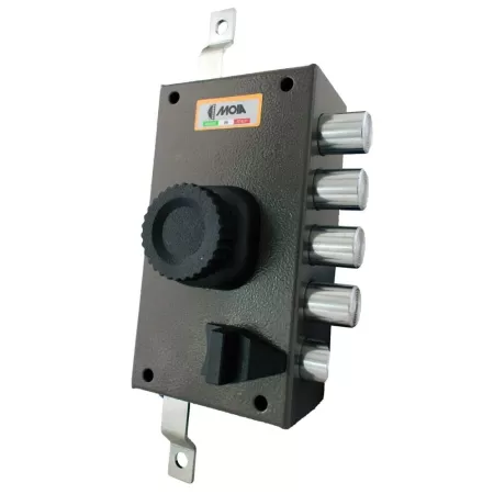 JM524
Serratura di sicurezza JM524 Moia ad applicare con chiave punzonata
Moia SERRATURA DI SICUREZZA AD APPLICARE TRIPLICE CO