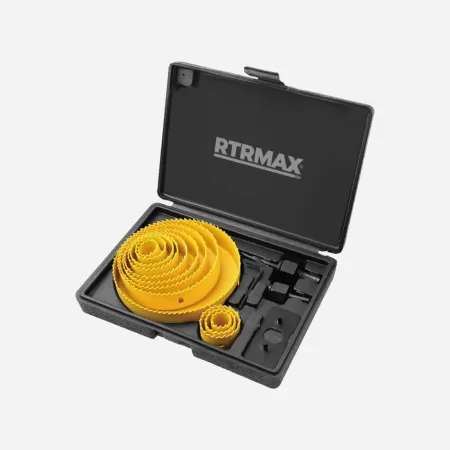 Rtrmax SET SEGHE A TAZZA PER LEGNO PLASTICA CARTONGESSO (ALTEZZA  25,4 MM) - Art. RH17516