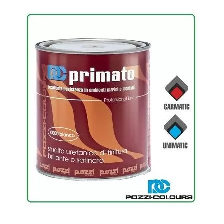 Pozzi Colours SMALTO PRIMATO SINTETICO LUCIDO A SOLVENTE COLORE 0120 CAMOSCIO 750 ML - Art. 11005.0120