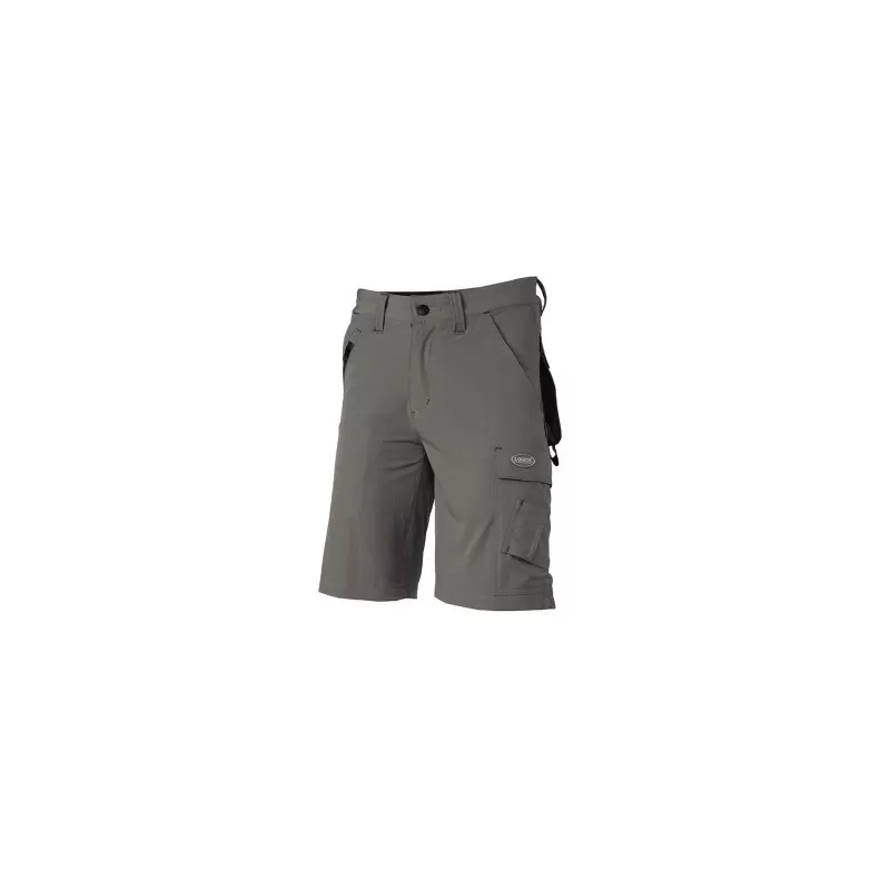 Logica Professional BERMUDA DA LAVORO STRETCH GRIGIO 140 GR TAGLIA 2XL - Art. ANTIGUA/2-2XL