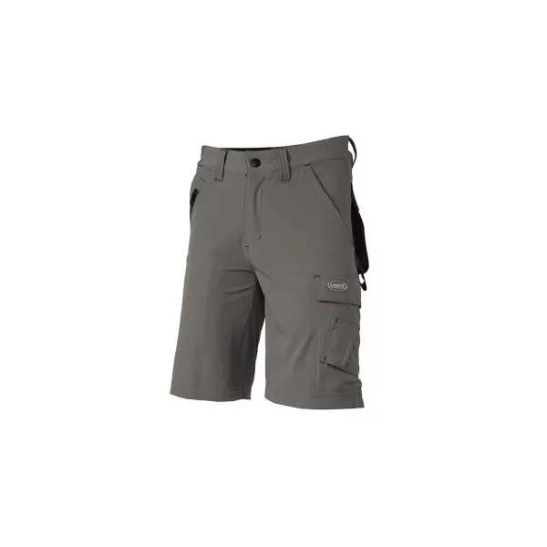 Logica Professional BERMUDA DA LAVORO STRETCH GRIGIO 140 GR TAGLIA 2XL - Art. ANTIGUA/2-2XL