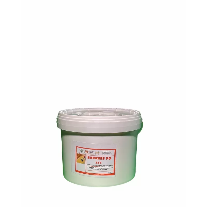 Gepar COLLA PER PARQUET EXPRESS PQ 325 BICOMPONENTE CON INDURITORE 5 KG - Art. 1PQ32545