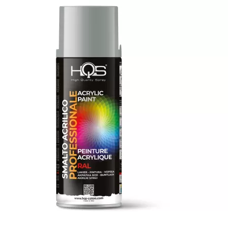 Hqs BOMBOLETTA VERNICE SPRAY ACRILICA RAL 9006 ALLUMINIO 400 ML Art.400HQS9006
