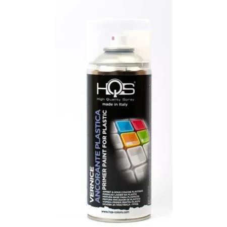 Hqs BOMBOLETTA VERNICE SPRAY ANCORANTE PER PLASTICA 400 ML Art.400HQSPVCPRIMER
ANCORANTE PER PLASTICA PRIMER FOR PLASTIC