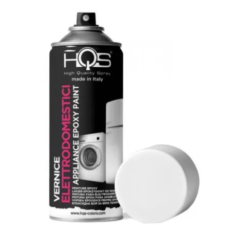 Hqs BOMBOLETTA VERNICE SPRAY ACRILICA BIANCO ELETTRODOMESTICI 400 ML Art.400HQS70091
