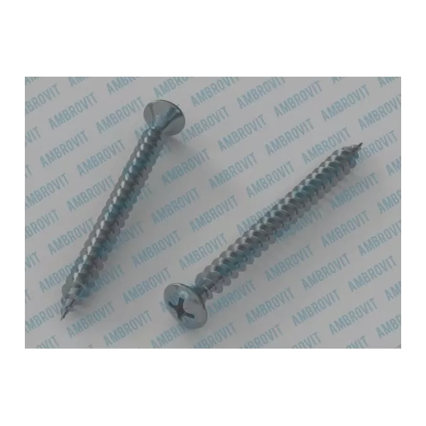 Ambrovit VITI TRUCIOLARI TESTA GOCCIA DI SEGO 3,5X16 MM PZ2 ZINCATE 1000 PZ - Art. 05072 3,5X16 TG51