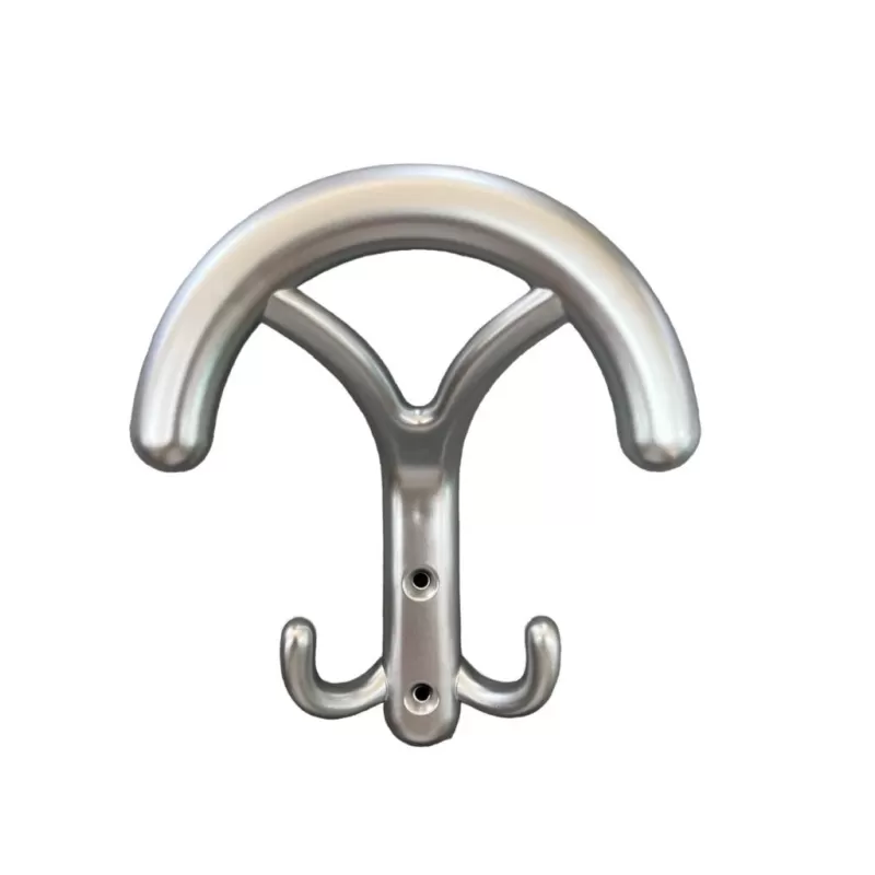 Appendiabiti da parete VI.TEL. plastica cromo satinato 139x116 umipas