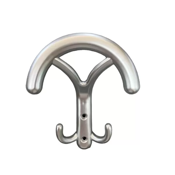 Appendiabiti da parete VI.TEL. plastica cromo satinato 139x116 umipas