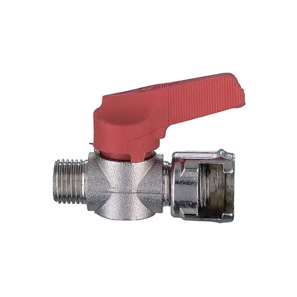  ANI ART.AIR/11 RUBINETTO CON DADO FRESATO DOPPIA TENUTA ATTACCO 3/8 MASCHIO - Art. 7327671