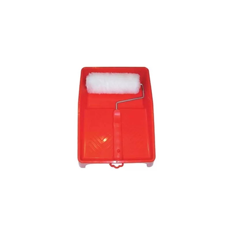  RULLO + BACINELLA IN KIT CINGHIALEIN PLASTICA CON RULLO IN POLIESTERE DA 20 CM - Art. 4430901