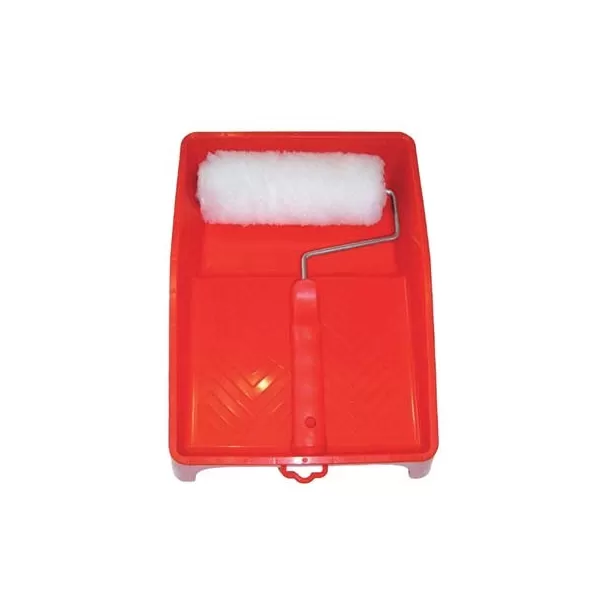  RULLO + BACINELLA IN KIT CINGHIALEIN PLASTICA CON RULLO IN POLIESTERE DA 20 CM - Art. 4430901