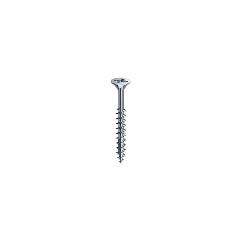 Ambrovit VITI TRUCIOLARI FILETTO PARZIALE 4X50/30 MM TESTA SVASATA PIANA PZ ZINCATA 200 PZ* Art.05152 4X50/30 TG51