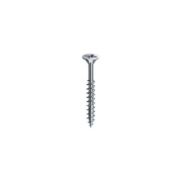 Ambrovit VITI TRUCIOLARI FILETTO PARZIALE 4X50/30 MM TESTA SVASATA PIANA PZ ZINCATA 200 PZ* Art.05152 4X50/30 TG51