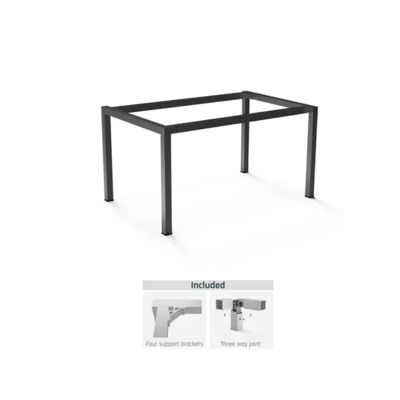 Ram Industrie STRUTTURA PER TAVOLI 90X140 CM COLORE NERO - Art. TS501400N