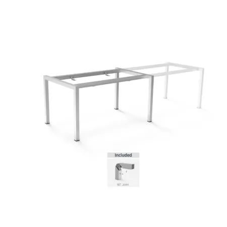 Ram Industrie STRUTTURA PER TAVOLI 90X140 CM ALLUNGABILE 240 CM COLORE ALLUMINIO Art.TG50900A