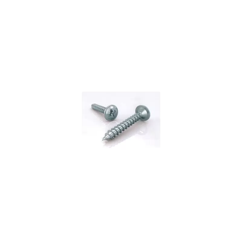 Ambrovit VITI TRUCIOLARI SCHIENALI 3X20 TESTA MEZZA TONDA RANELLATA PZ1  ZINCATE 2000 PZ - Art. 08052 3X20 TG51