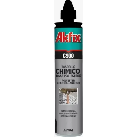  ANCORANTE CHIMICO AKFIX C900 BASE POLIESTERE 300 ML - Art. CA030