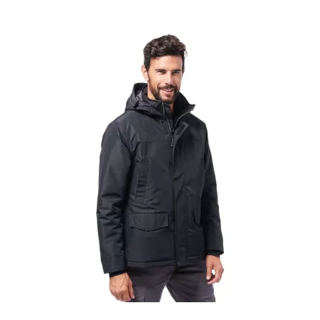 GIACCA DA LAVORO LUNGA IMPERMEABILE CON CAPPUCCIO TAGLIA L - Art. CONTEST3-L