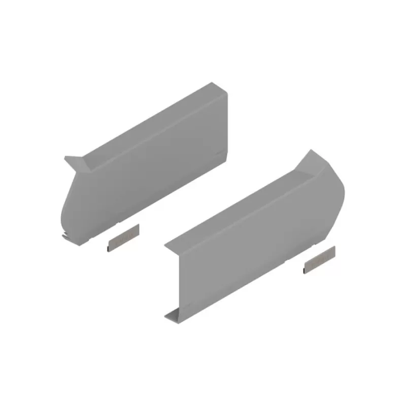 Blum SET PLACCHETTA DI COPERTURA PER AVENTOS HF, PLASTICA GRIGIO CHIARO - Art. 20F8020