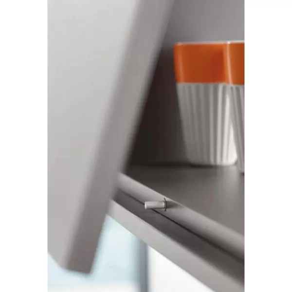 Blum BASETTA PIASTRINA DI SUPPORTO DIRITTA PER TIP-ON LUNGO BIANCO Art.B-956A1201SEIW