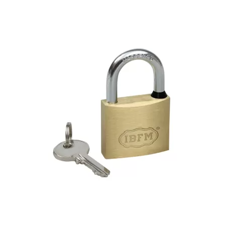  LUCCHETTO AD ARCO IN OTTONE 70 MM - Art. IBFM/2270-70