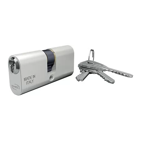  CILINDRO OVALE ALLUMINIO 140/3L OMEC 3 CHIAVI 54 MM 27+27 - Art. 8200426