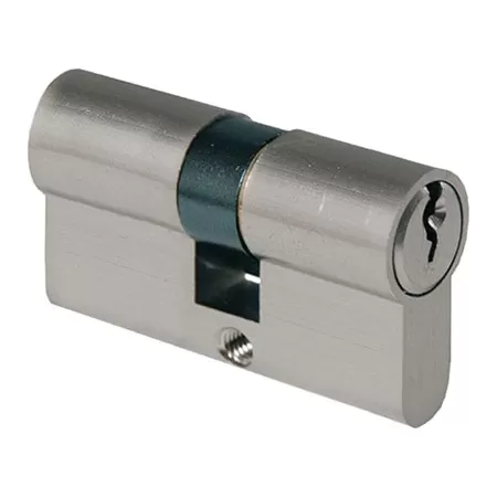  CILINDRO SAGOMATO 2300 IBFM OTT.CROMO SATINATO 3 CHIAVI CAMMA DIN 54 MM 27+27* - Art. 8200290