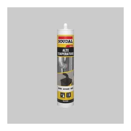 SILICONE ALTA TEMPERATURA SOUDAL ROSSO 310 ML Art.3737702