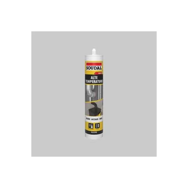 SILICONE ALTA TEMPERATURA SOUDAL ROSSO 310 ML Art.3737702