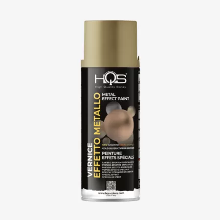 Hqs BOMBOLETTA VERNICE SPRAY ACRILICA ORO PALLIDO 400 ML* - Art. 400HQS2902