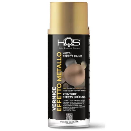 Hqs BOMBOLETTA VERNICE SPRAY ACRILICA ORO RICCO 400 ML* - Art. 400HQS2901